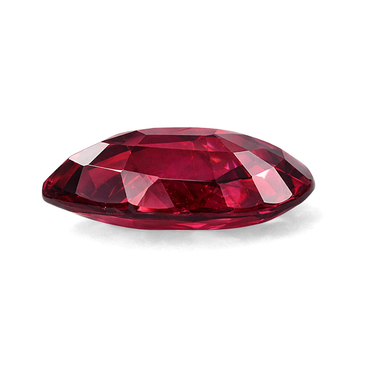 Chairman Vault Collection Certified and Appraised AAAA Ruby (Pear 11x6 mm) 2.21 ctw image number 2
