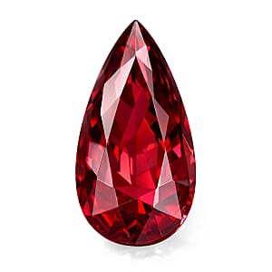 Chairman Vault Collection Certified and Appraised AAAA Ruby (Pear 12x5.5 mm) 2.13 ctw