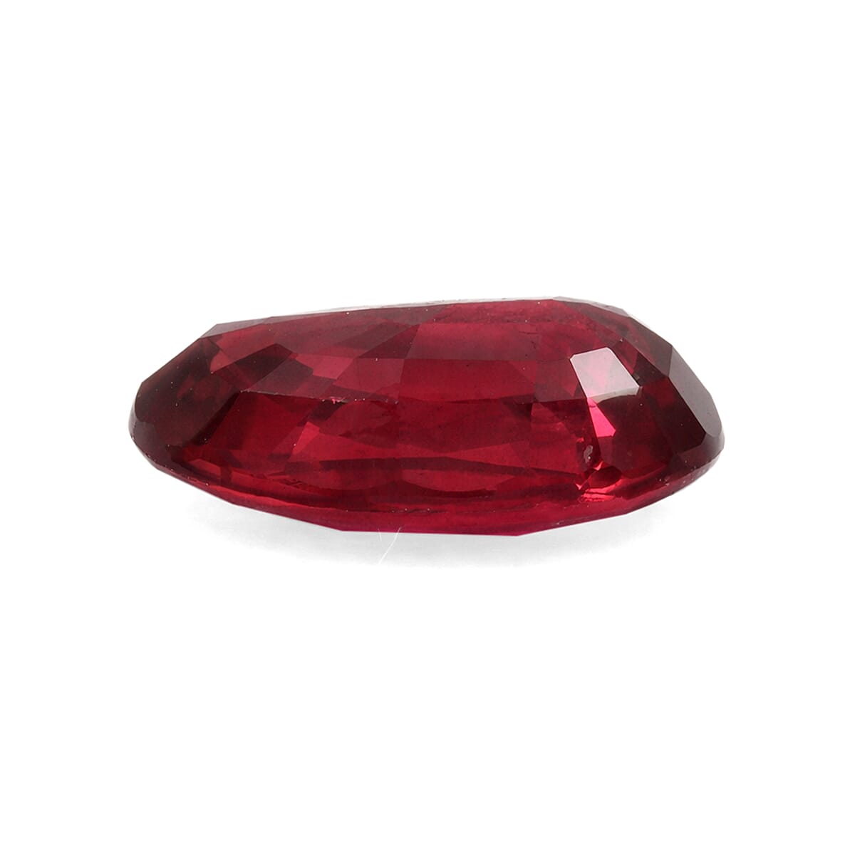 Chairman Vault Collection Certified and Appraised AAAA Ruby (Ovl 8x6 mm) 1.55 ctw image number 2