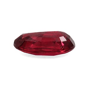 Chairman Vault Collection Certified and Appraised AAAA Ruby (Ovl 8x6 mm) 1.55 ctw