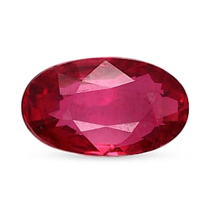 Chairman Vault Collection Certified and Appraised AAAA Ruby (Ovl 9x5 mm) 2.06 ctw
