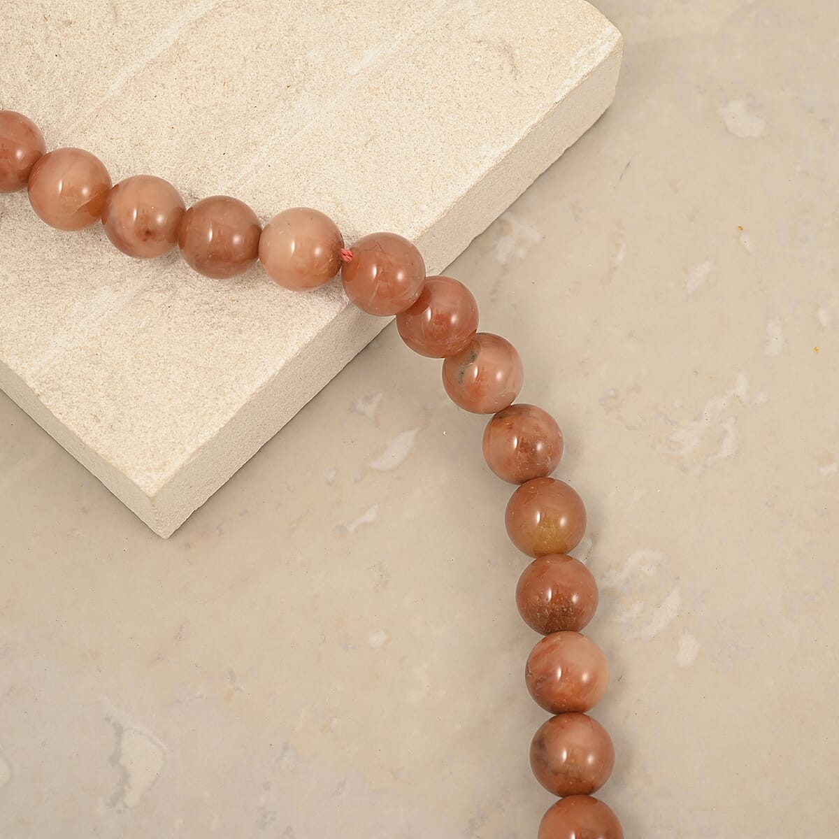 Lodolite 420.00 ctw Beaded Necklace (18 Inches) image number 1