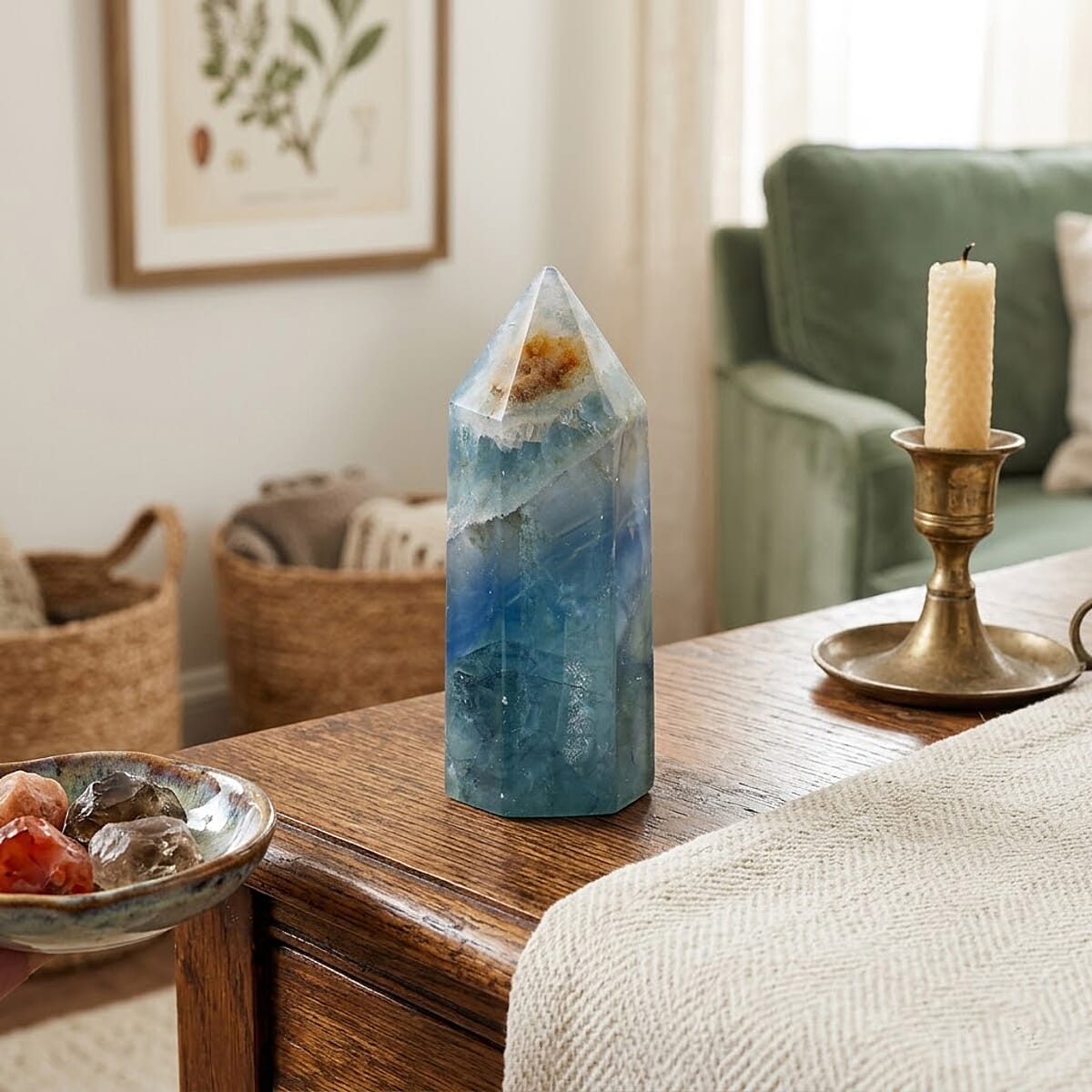 Amethyst Pendulum 200ctw image number 1