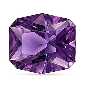 AAAA Amethyst Tiligt cut (Cushion 14x12 mm) 6.00 ctw