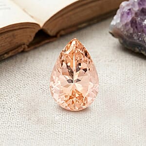 AAAA Marropino Morganite (Pear 9x6 mm) 1.00 ctw
