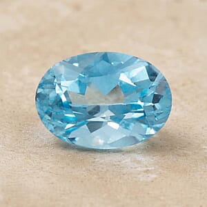 AAAA Santa Maria Aquamarine (Ovl 8x6 mm) 1.20 ctw