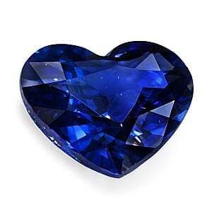 Certified and Appraised AAAA Royal Ceylon Blue Sapphire (Hrt Free Size) 1.00 ctw