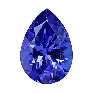 Certified and Appraised AAAA Tanzanite (Pear 12x8 mm) 2.50 ctw