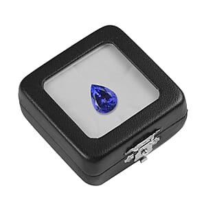 Certified and Appraised AAAA Tanzanite (Pear 12x8 mm) 2.50 ctw