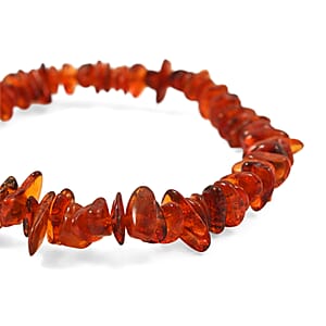 Baltic Amber Beaded Stretch Bracelet