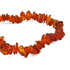 Baltic Amber Beaded Stretch Bracelet