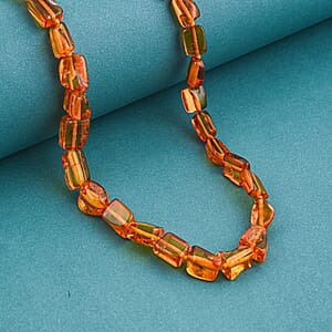  Baltic Amber Beaded Necklace (20 Inches) 83.80 ctw