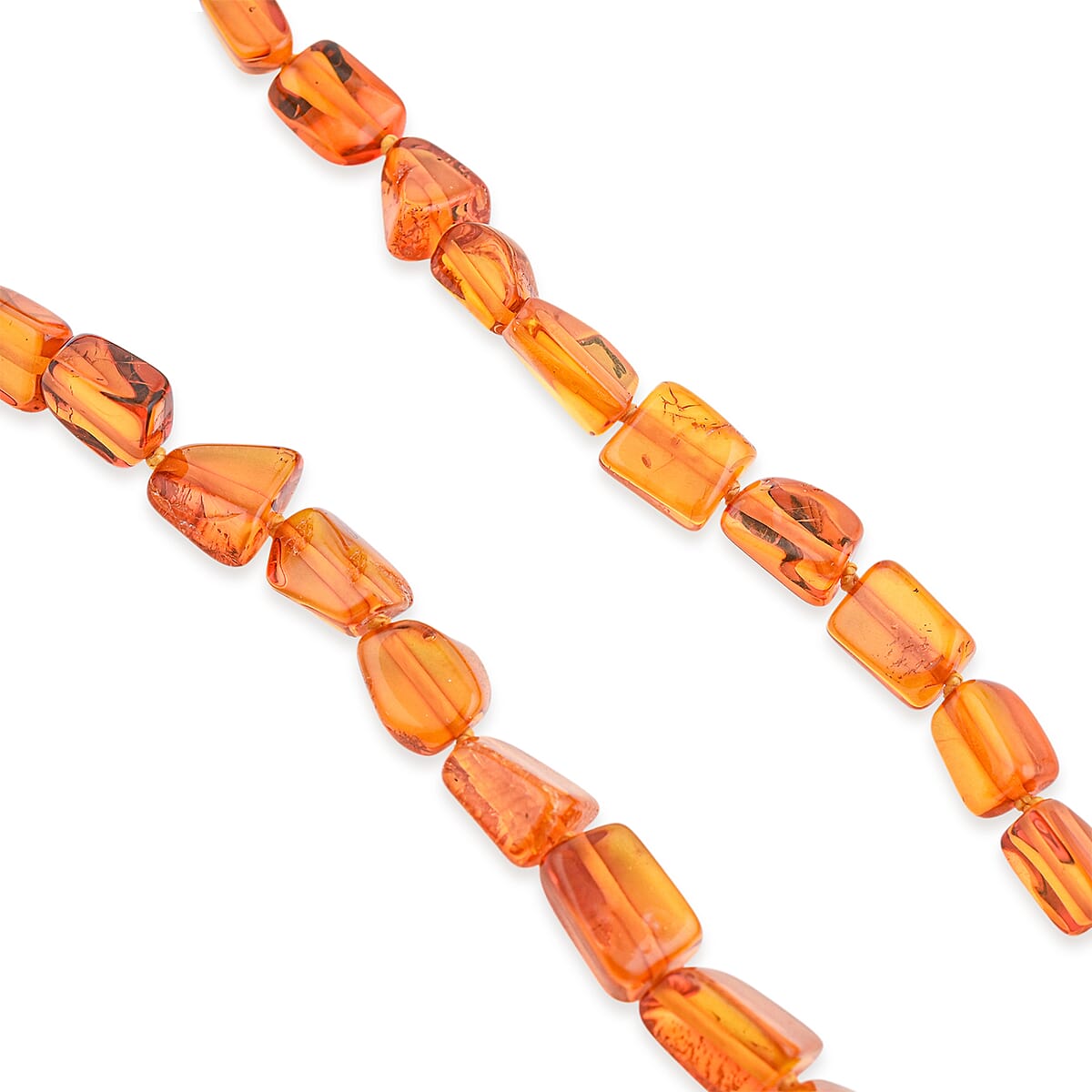  Baltic Amber Beaded Necklace (20 Inches) 83.80 ctw image number 3