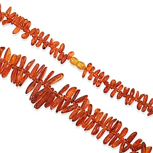  Baltic Amber Beaded Necklace (20 Inches)