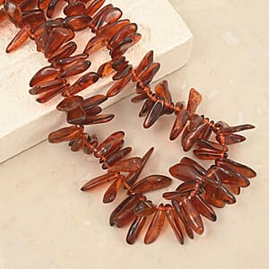 Baltic Amber Beaded Necklace (21 Inches)