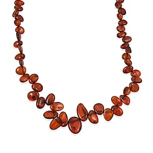 Baltic Amber Beaded Necklace (23 Inches)