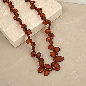 Baltic Amber Beaded Necklace (23 Inches)
