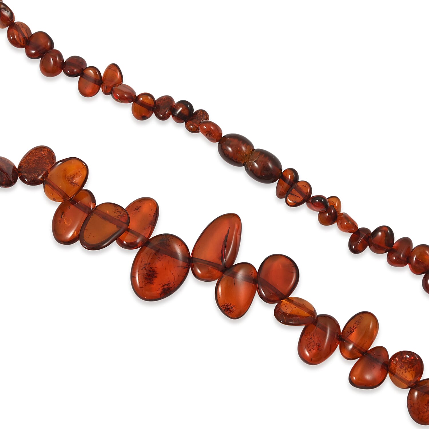 Baltic Amber Beaded Radiant Necklace