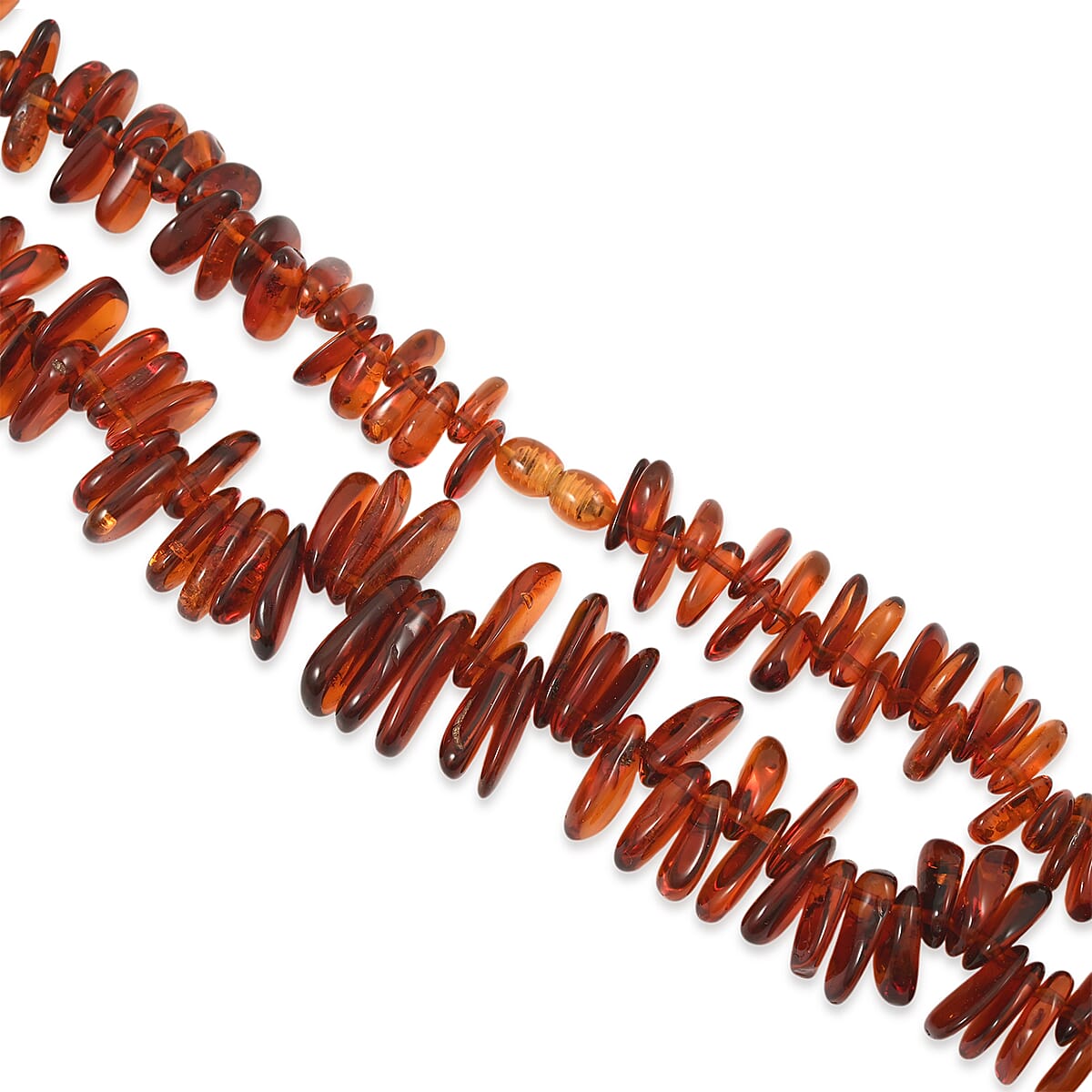 Baltic Amber Beaded Necklace (24 Inches) image number 3