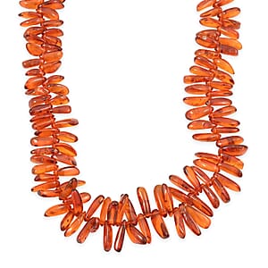 Baltic Amber Beaded Necklace (26 Inches)