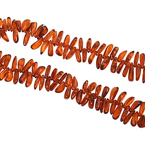 Baltic Amber Beaded Necklace (26 Inches)