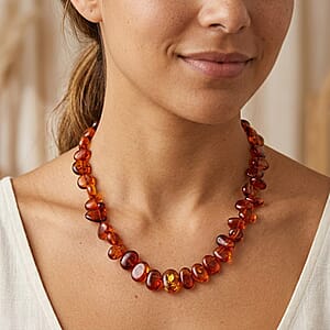 Baltic Amber Necklace (27 Inches)