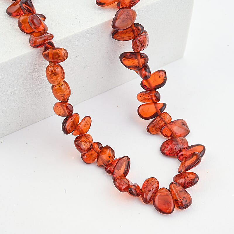 Baltic Amber Necklace (27 Inches)