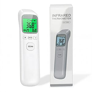Closeout No Contact Thermometer - White