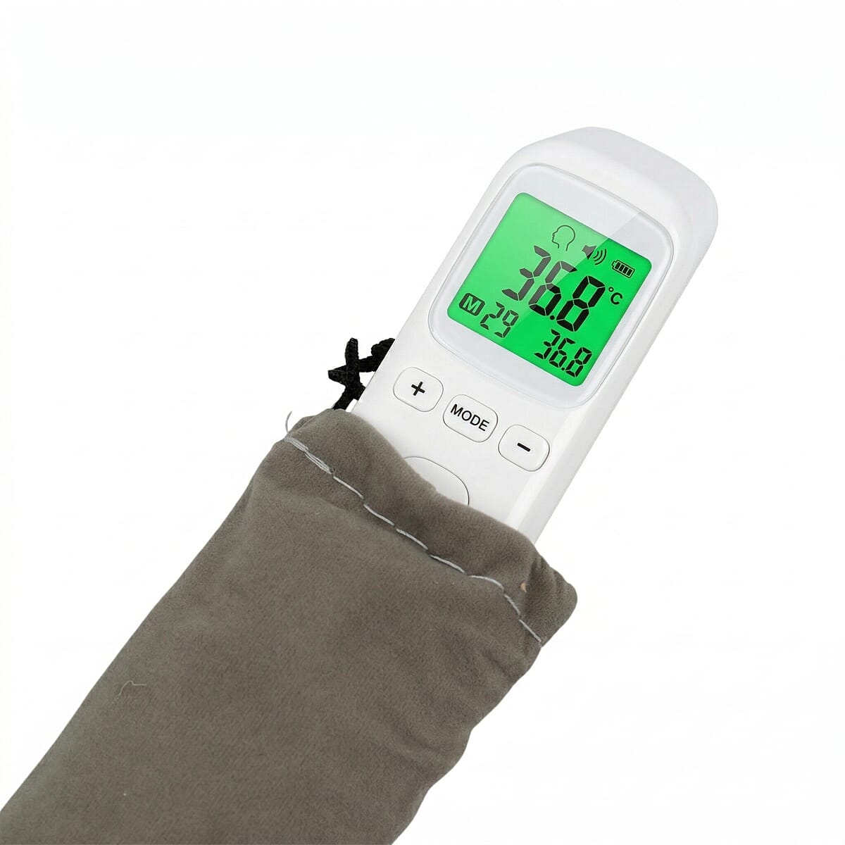 Closeout No Contact Thermometer - White image number 5