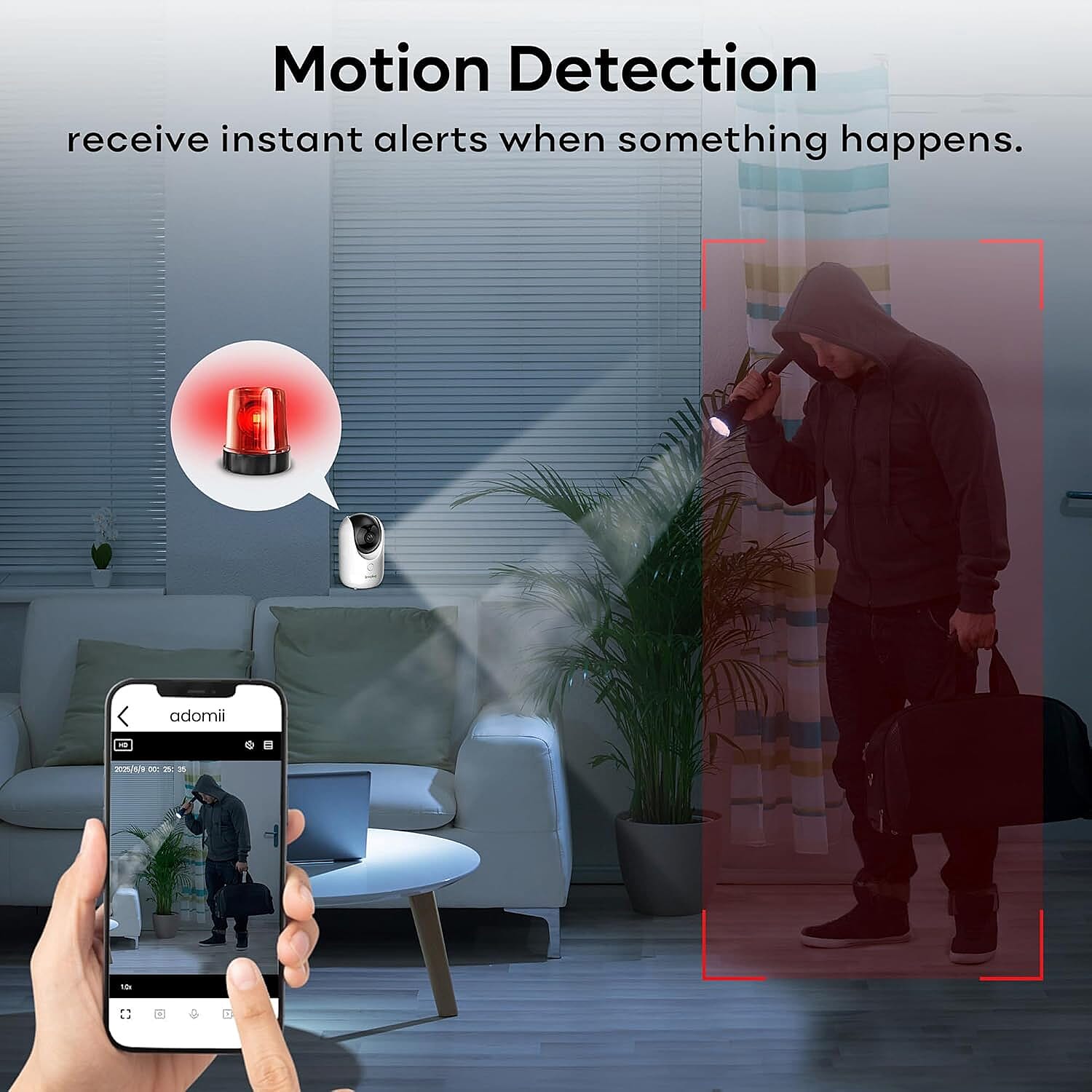 Closeout Adomii 2K Indoor Security Camera