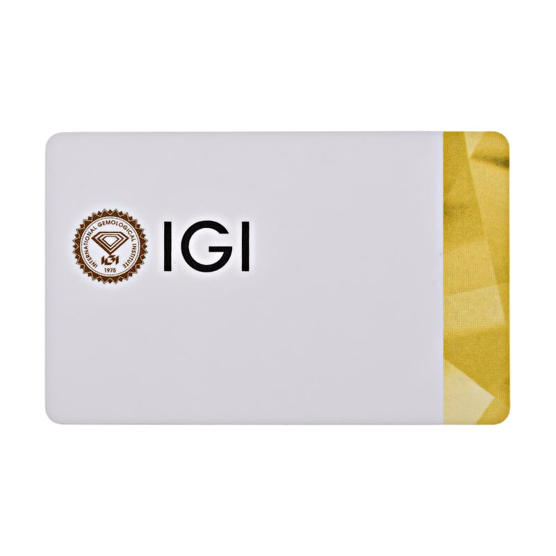 IGI Certified Luxuriant Lab Grown Diamond E-F VS 1.00 ctw Earrings in 14K White Gold