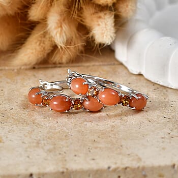 Peach Moonstone - Product card gallery slide 2 (10238069342521)