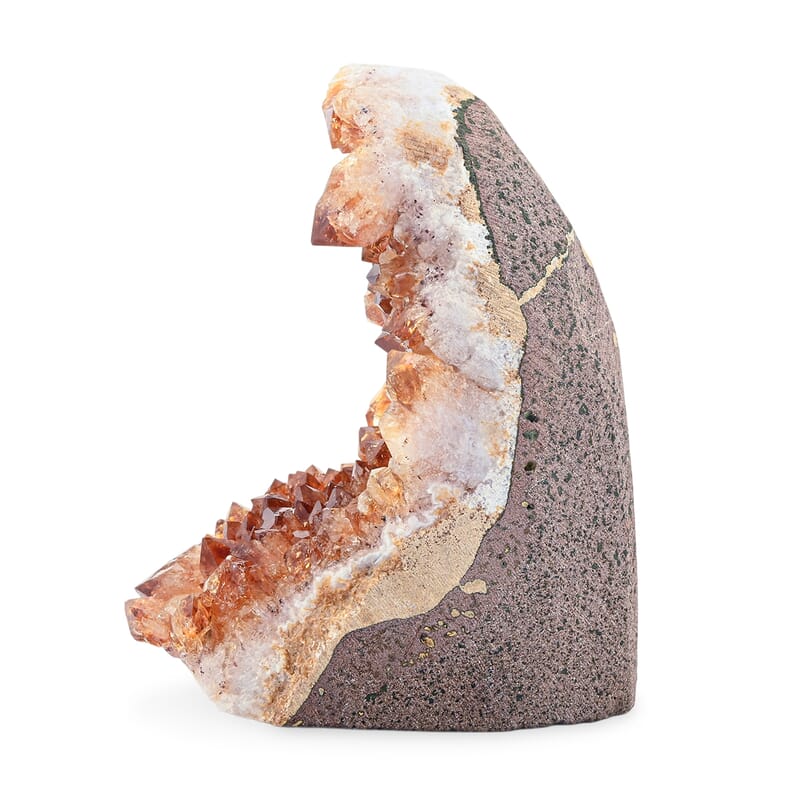 Citrine Cut Base M 2350ctw (Free Stand)