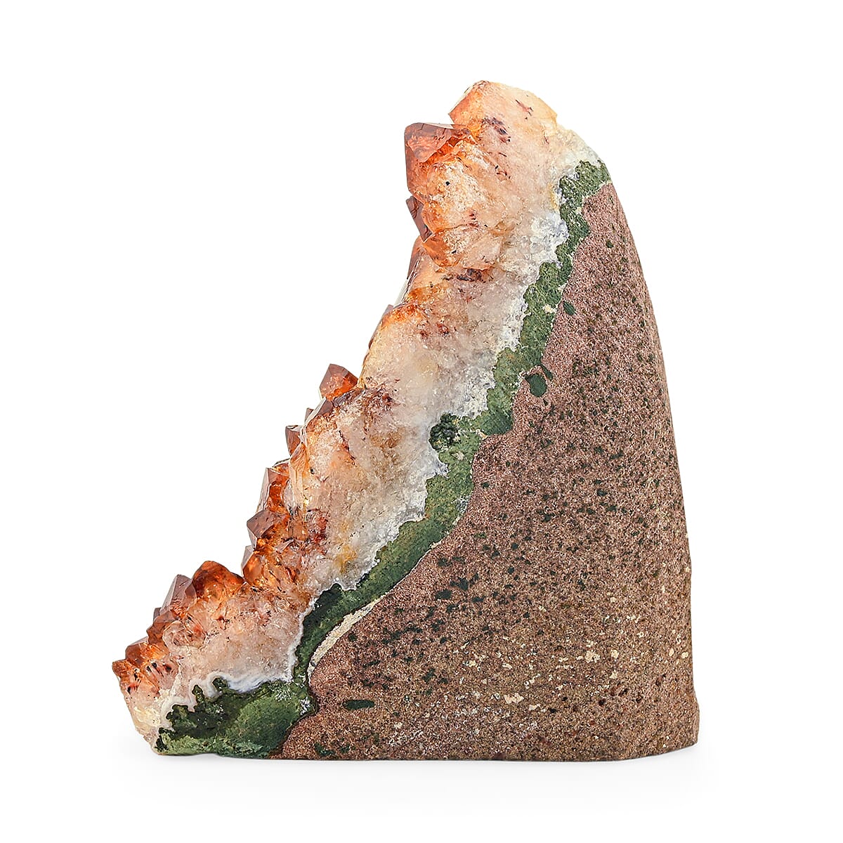 Citrine Cut Base S 1853 ctw (Free Stand) image number 2