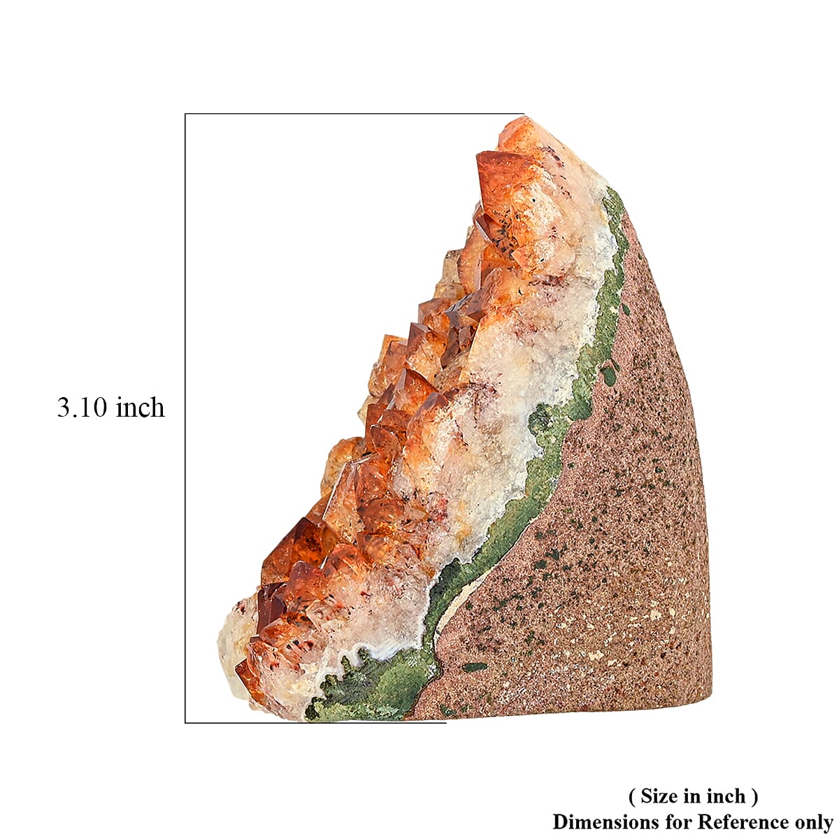 Citrine Cut Base S 1853 ctw (Free Stand) image number 6