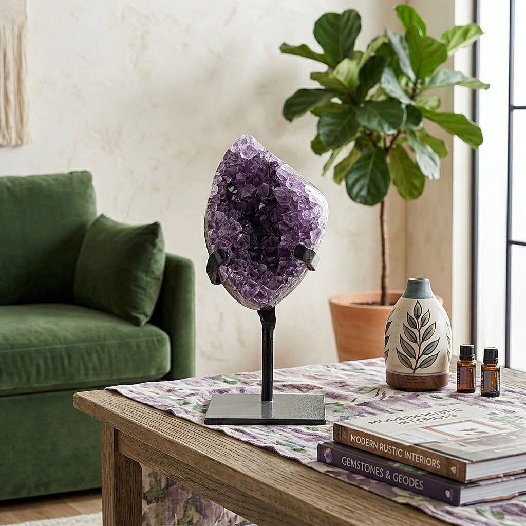 Amethyst on Stand S 8618ctw