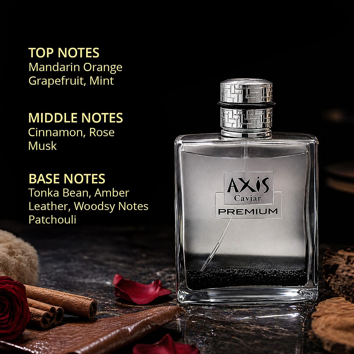 Axis Caviar Premium Eau De Toilette (3oz) Made in Paris image number 3