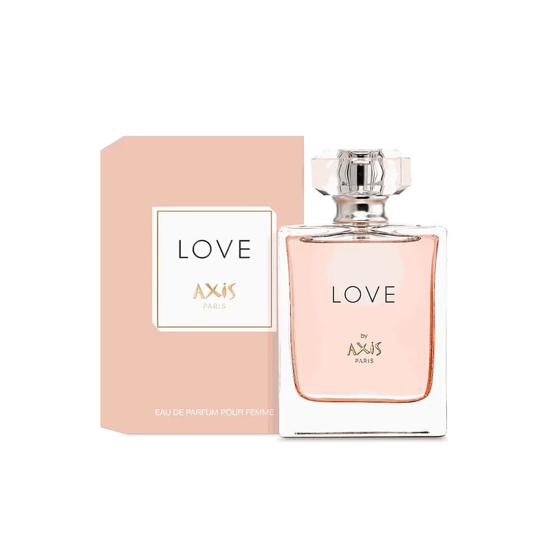 Love by Axis Full Size Set (EDP 3.3oz & Shower Gel 3.3oz) Made in Paris