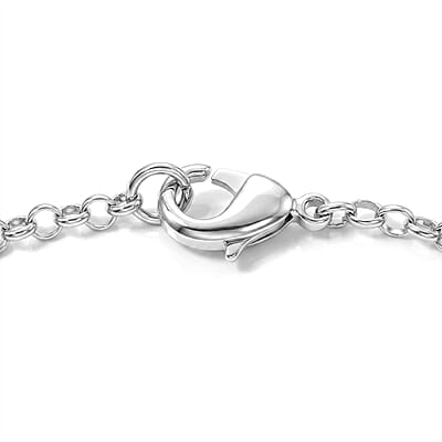 EverTrue Autumn Alexite 12.80 ctw Bracelet in Platinum Bond (7.25 In)