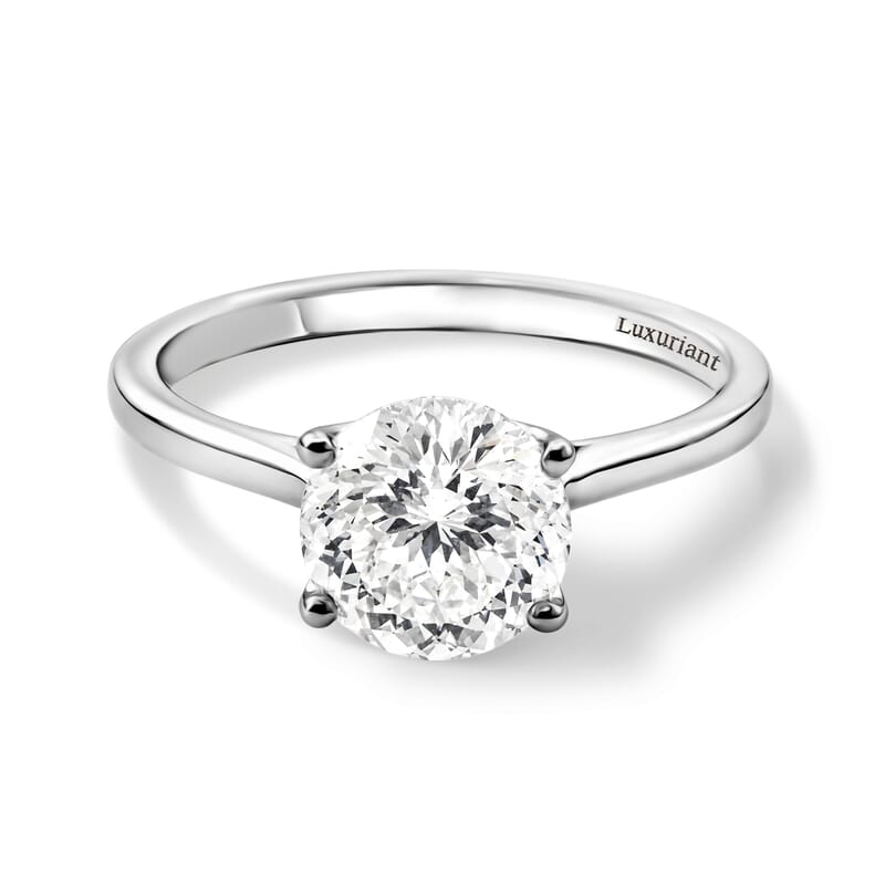 IGI Certified Luxuriant Lab Grown Diamond 2.00 ctw E VS Ring in 950 Platinum (Size 8.0) 4.80 Grams