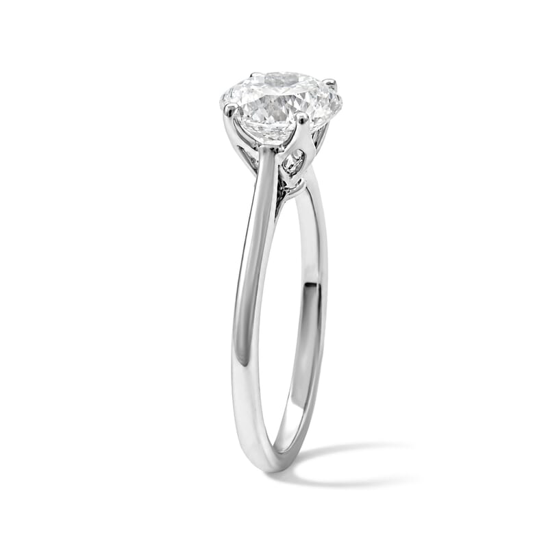 IGI Certified Luxuriant Lab Grown Diamond 2.00 ctw E VS Ring in 950 Platinum (Size 8.0) 4.80 Grams