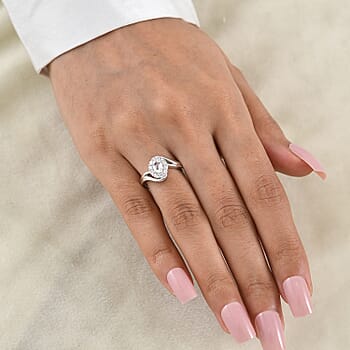 Rhodium Over Sterling Silver / 7 - Product card gallery slide 2 (10290935955769)