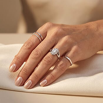 Rhodium Over Sterling Silver / 7 - Product card gallery slide 3 (10290935955769)