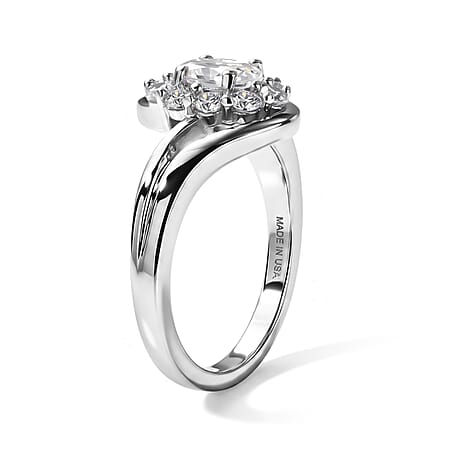 Rhodium Over Sterling Silver / 8 - Product card gallery slide 4 (10290935955769)