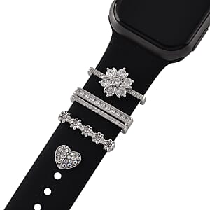 Austrian Crystal Set of 5 Apple watch Strap Charms