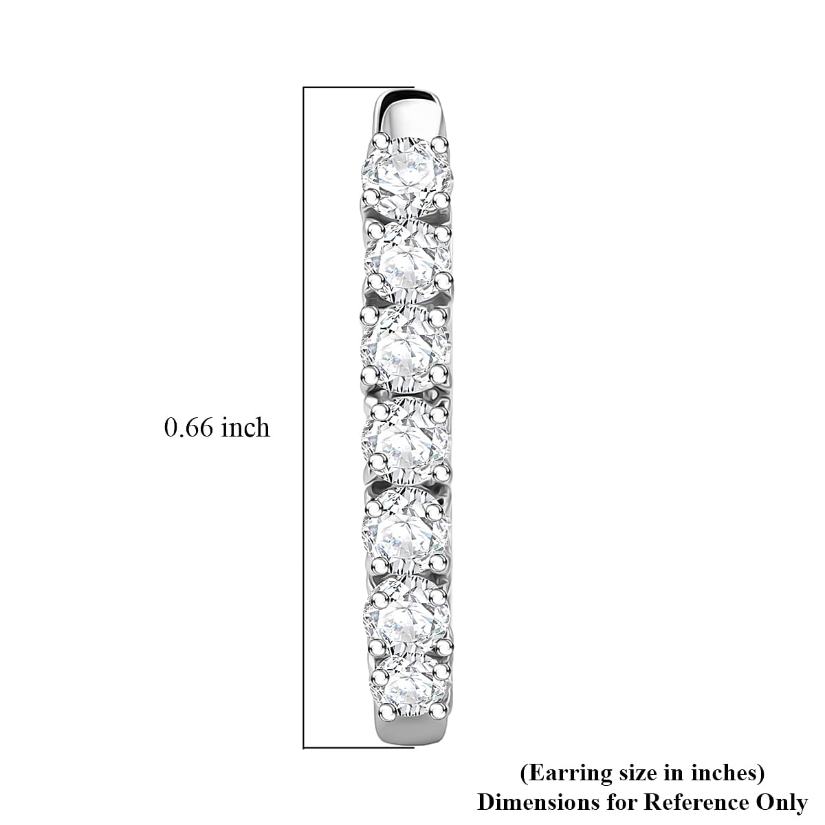 D'Joy Cambodian Blue Zircon 2.65 ctw Earrings in Rhodium Over Sterling Silver image number 4