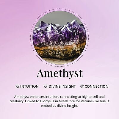 D'Joy Premium African Amethyst and White Zircon 3.10 ctw Ring in 18K Vermeil Rose Gold Over Sterling Silver (Size 6.5)