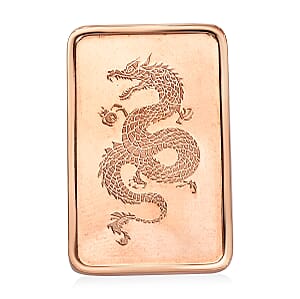 Copper Dragon Embossed Bar (10g)