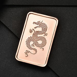 Copper Dragon Embossed Bar (10g)