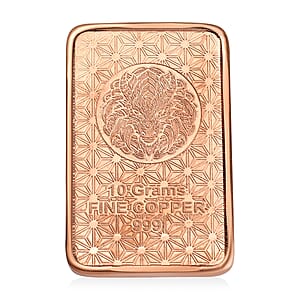Copper Dragon Embossed Bar (10g)